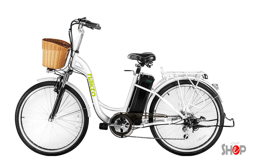 NAKTO 26" 250W Cargo Electric Bicycle
