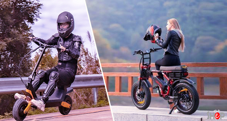 Similarities and differences between Electric Scooter & Electric Bike