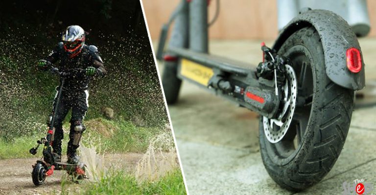 Are Electric Scooters Waterproof?