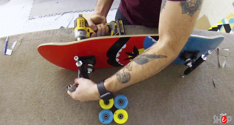 Assembling the Electric Skateboard
