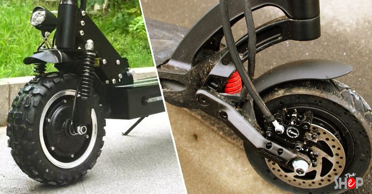 Different Types of Electric Scooters Suspensions