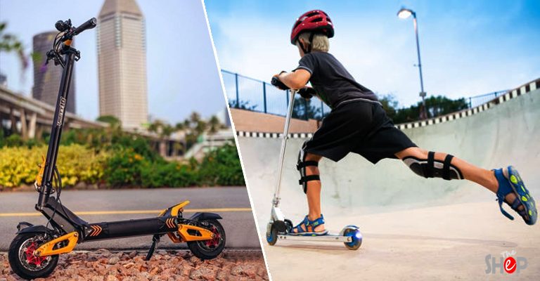 Electric Scooter vs Kick Scooter