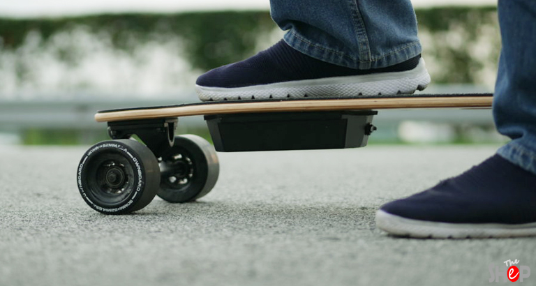 Test the Electric Skateboard