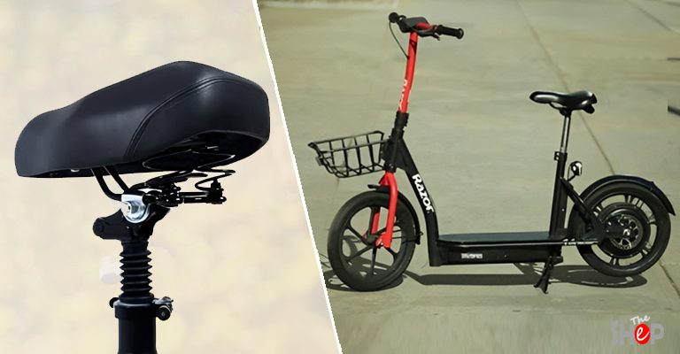 How to install electric scooter seat