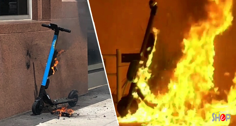 Why are Electric Scooters Burning