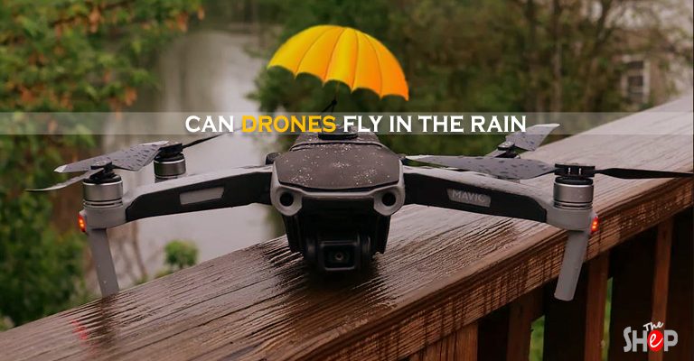 Can Drones Fly in Rain