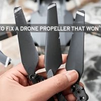 How to fix a drone propeller that won't spin? How to fix a drone propeller that won't spin
