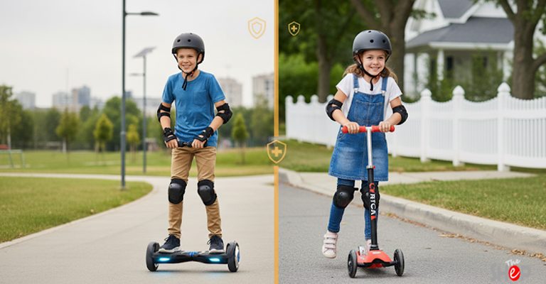 Electric Hoverboards vs Kick Scooters