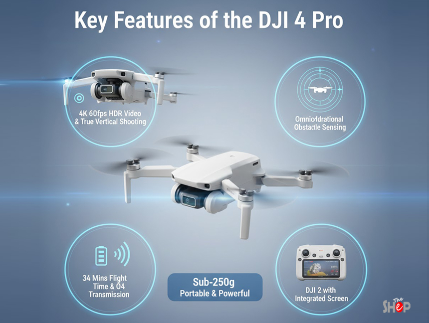Key Features of the DJI Mini 4 Pro