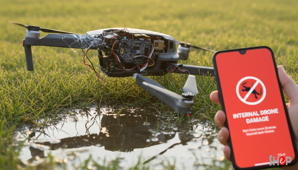 Internal Drone Damage