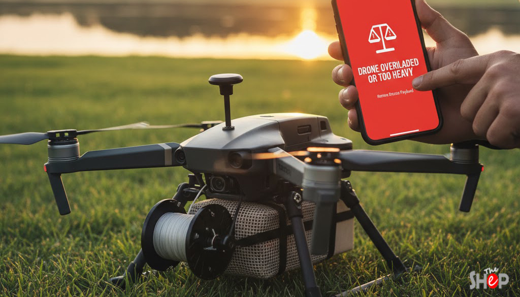 Drone Overloaded or Too Heavy