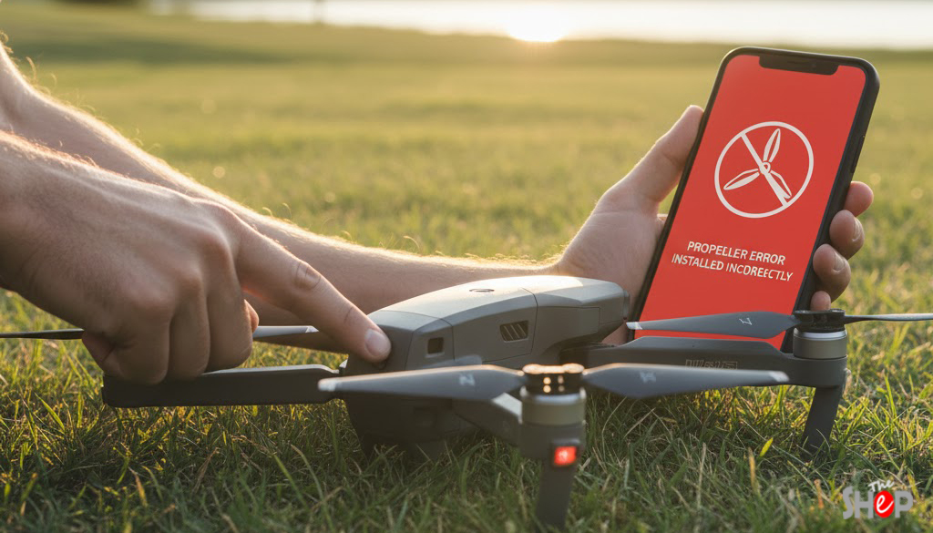 Propellers Installed Incorrectly