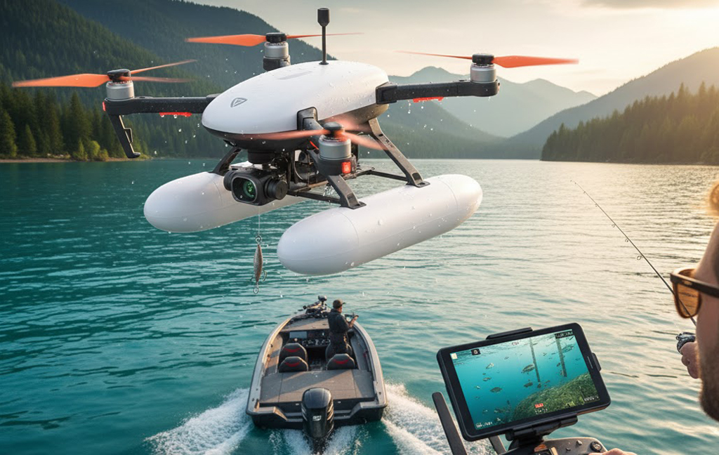 Waterproof Drones for Fishing and Boating Adventures