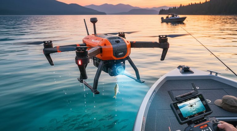 Waterproof Drones for Fishing and Boating Adventures