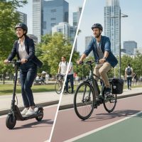 Electric Scooter vs Electric Bike