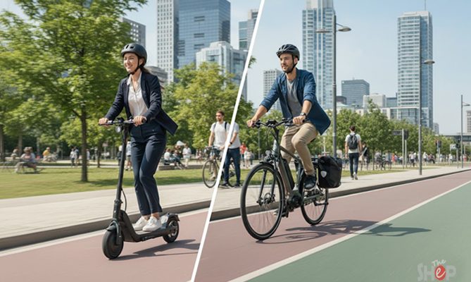 Electric Scooter vs Electric Bike