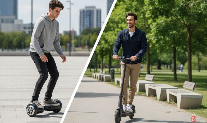 Hoverboard vs Electric Scooter